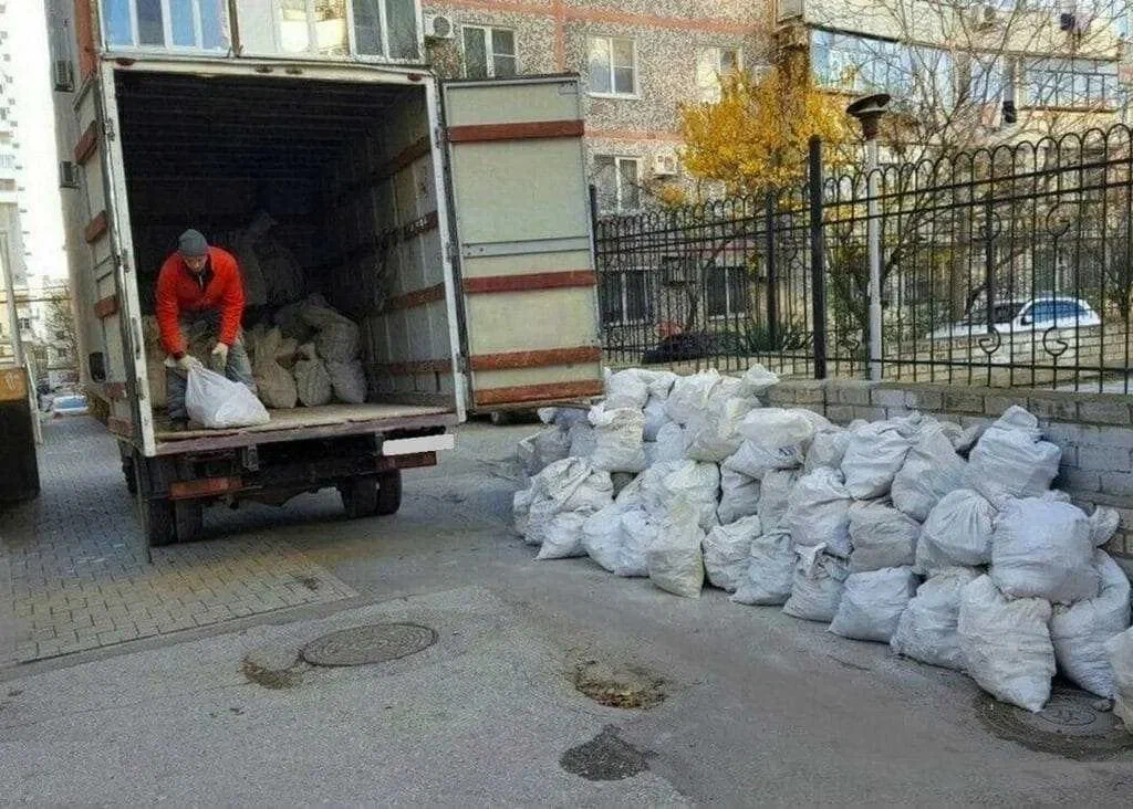 Вывоз мусора после переезда в Ленинске-Кузнецком в октябре